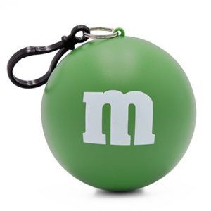 NEW M&M's Green Rain Poncho Ball  One Size